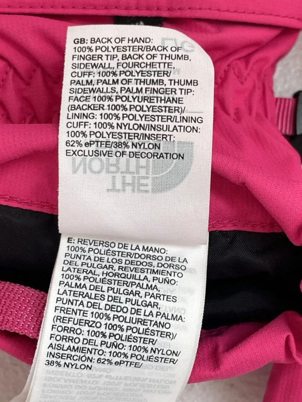 The North Face brand north